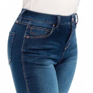 1822 Denim High Rise Skinny Jeans in Blue